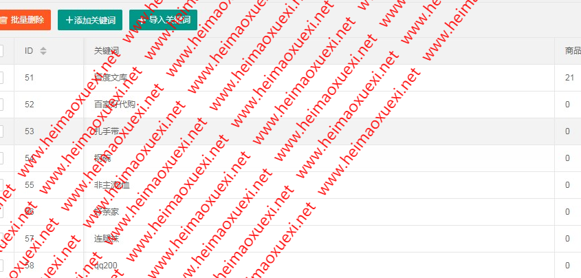 淘宝商品自动采集站群程序-独立系统后台-批量目录页面生成