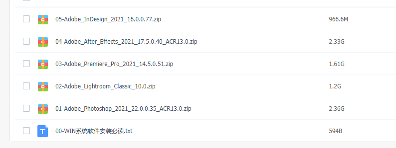 ps全家桶：ps2021/AE/PR/Adobe全家桶2021最新版/绿色破解版