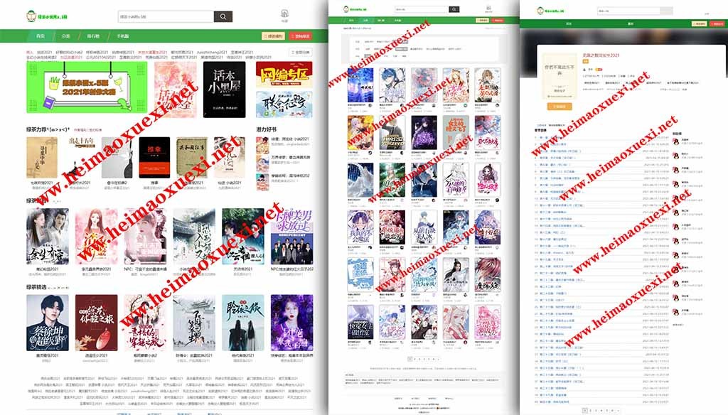 绿茶小说站群x5版plus顶配版/升级架构/毫秒级储存/秒上权重（x4的升级puls版） ... ... ...